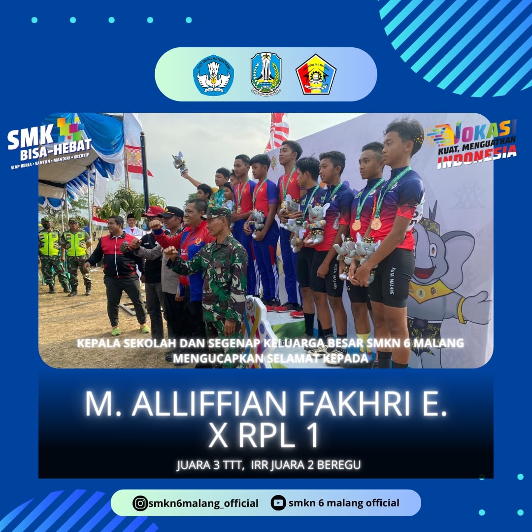 M. Alliffian Fakhri Effendi: Inspirasi Dari Jalur Balap Sepeda